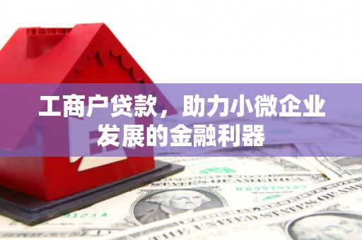 安县工商户贷款，助力小微企业发展的金融利器