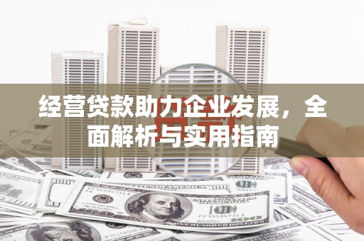 安县经营贷款助力企业发展，全面解析与实用指南
