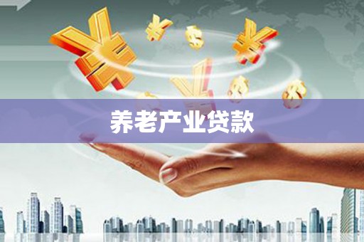 安县养老产业贷款