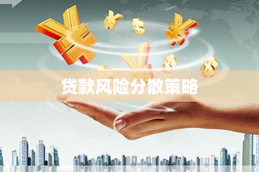 安县贷款风险分散策略