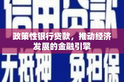 安县政策性银行贷款，推动经济发展的金融引擎