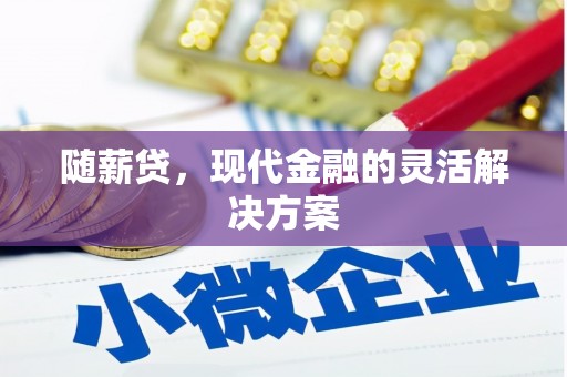 安县随薪贷，现代金融的灵活解决方案