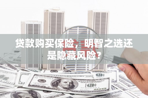安县贷款购买保险，明智之选还是隐藏风险？