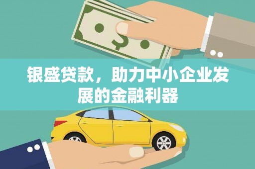 安县银盛贷款，助力中小企业发展的金融利器
