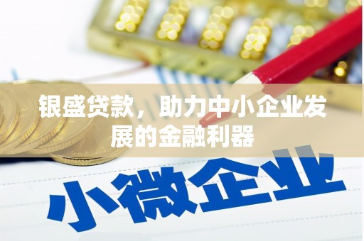 安县银盛贷款，助力中小企业发展的金融利器