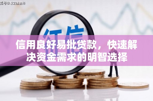 安县信用良好易批贷款，快速解决资金需求的明智选择