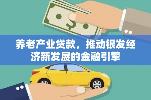 安县养老产业贷款，推动银发经济新发展的金融引擎