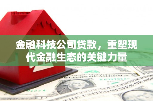 安县金融科技公司贷款，重塑现代金融生态的关键力量