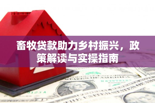 安县畜牧贷款助力乡村振兴，政策解读与实操指南