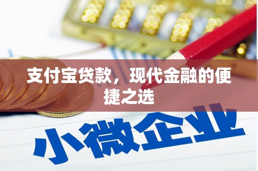 安县支付宝贷款，现代金融的便捷之选