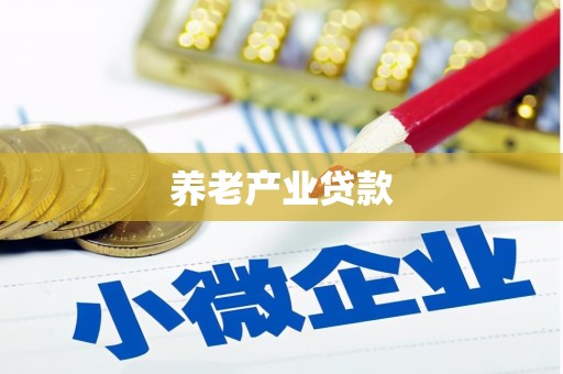 安县养老产业贷款