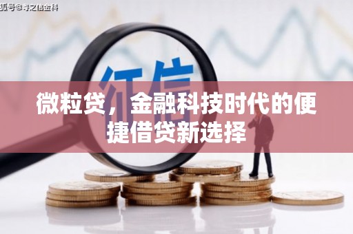 安县微粒贷，金融科技时代的便捷借贷新选择