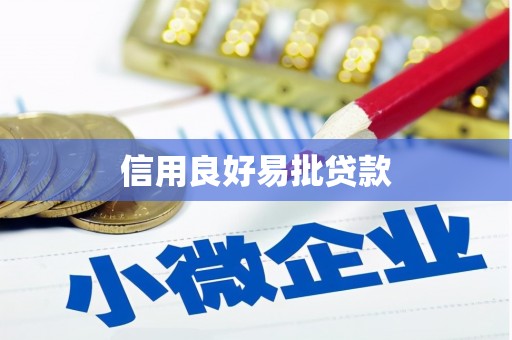 安县信用良好易批贷款
