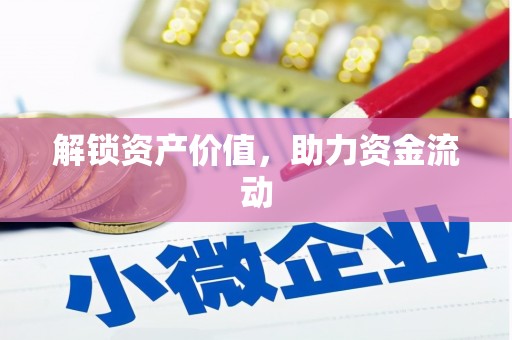 安县解锁资产价值，助力资金流动