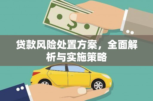 安县贷款风险处置方案，全面解析与实施策略