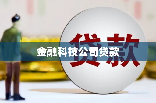 安县金融科技公司贷款