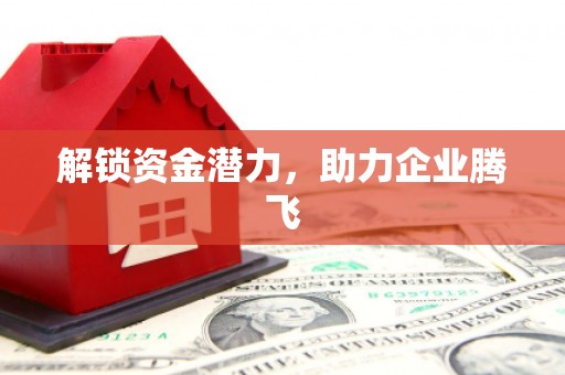 安县解锁资金潜力，助力企业腾飞