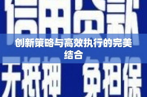 安县创新策略与高效执行的完美结合