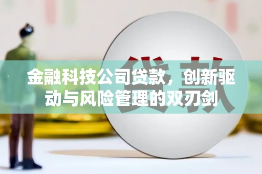 安县金融科技公司贷款，创新驱动与风险管理的双刃剑